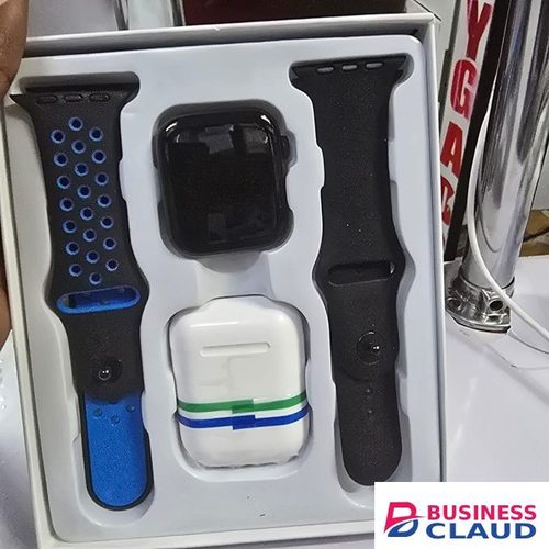 W26 Pro Max Series 9 Smartwatch health monitoring watch with free Bluetooth Earbuds – The Ultimate Smartwatch for Fitness, Music, and Health Monitoring