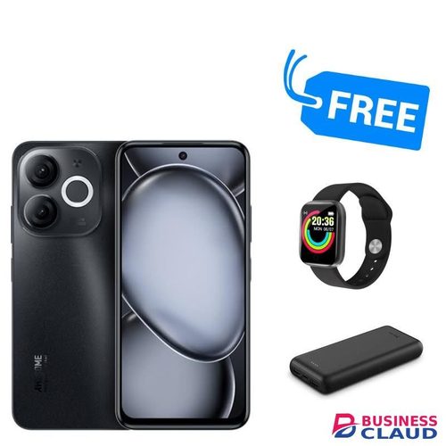 Itel A80,IPS LCD DISPLAY 6.7" INCHES,UPTO 8GB RAM & 128GB ROM, FREE SMART WATCH & POWERBANK