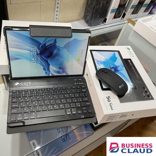 Kids Tablets CCIT Tab S19 PRO Tablet 10.1 Inch FHD Android 13 Tablet PC 16GB RAM 1TB ROM 10000mAh Battery with Keyboard and Mouse
