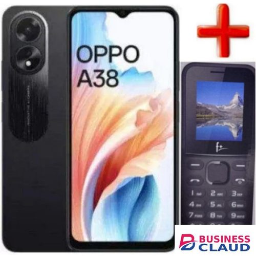 Oppo A38,6.56" IPS LCD DISPLAY,6GB RAM/128GB ROM,90HZ,4G,5000MAH + FEATURE PHONE