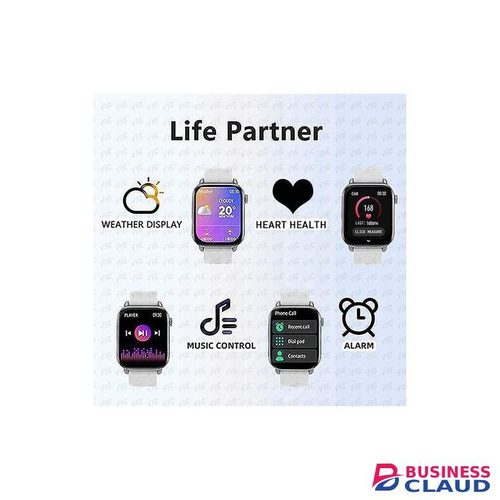 Smartwatch VIC True 2.19" IPS Full Touch Smart Watch BT Call Sport Heart Rate Health Monitor