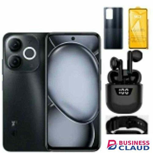 Itel A90, 6.7" Inch IPS LCD Display, 5000 MAh, 4+4 GB, 128 GB, Dual Sim SPEAKER WEB