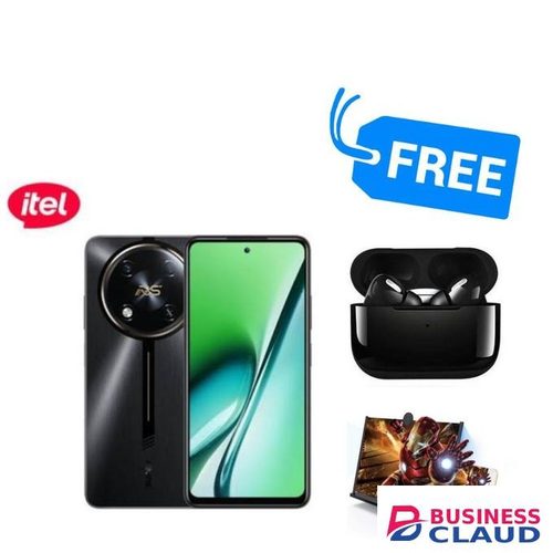 Itel RS4,IPS LCD DISPLAY,256GB ROM & 8GB RAM,500MAH,50MP,120HZ,BUDS & MAGNIFIER,SPLY"