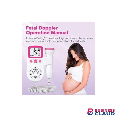 Hot Sale Doppler Fetal Portable Pregnancy Baby Heart Rate Monitor,Baby Heart Rate Detection Monitoring Machine Portable With In-Built Speaker Ultrasonic Fetal Dopple
