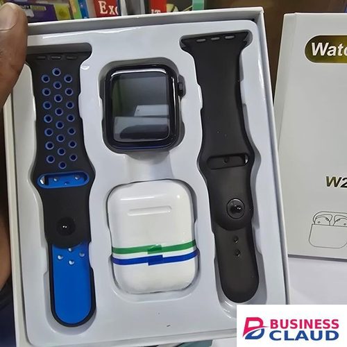 W26 Pro Max Series 9 Smartwatch – Fitness, Health, and Music Monitoring health monitoring watch with free Bluetooth Earbuds for Maximum Performance