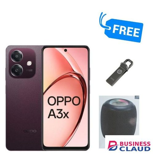 Oppo A3X,IPS LCD DISPLAY 6.67" INCHES,128GB ROM, & 4GB RAM,5100MAH,DUAL SIM,SPEAKER & DISK,SPLY"