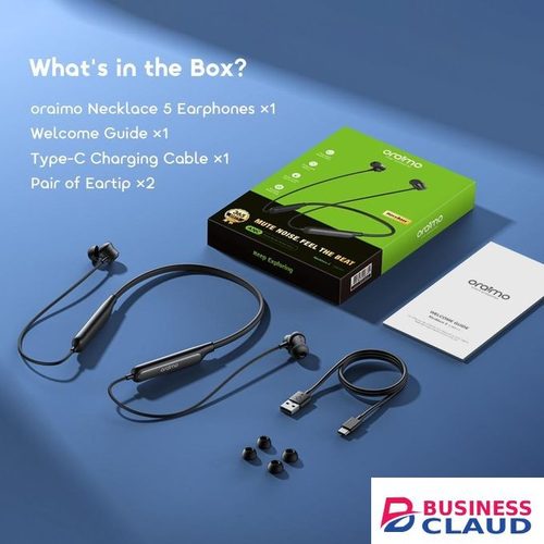 Oraimo Necklace 5 30dB Noise Cancellation & Call Vibration Earphones