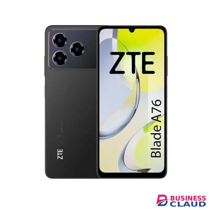 ZTE Blade A76, 6.75 inch IPS LCD Display, 4GB RAM + 128GB ROM, Android 15, 5000mAh (2Yrs Warranty) Black
