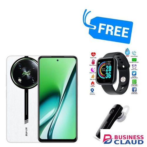 Itel RS4,IPS LCD DISPLAY 6.56"256GB ROM & 8GB RAM,5000MAH,DUAL SIM,45W,120HZ,WATCH & BLUETOOTH,SPLY"