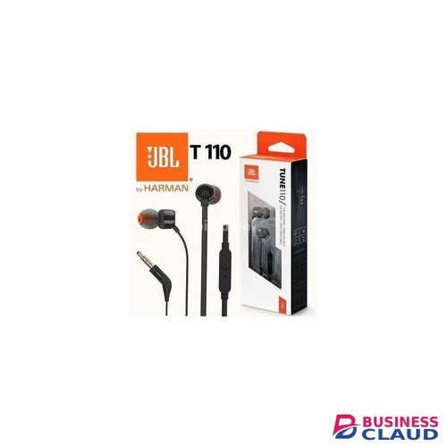 Jbl Tune 110 Earbuds - Wired in-Ear Headphones with 1-Button Remote, Signature Sound for Rich Audio Experience With Noise Cancel