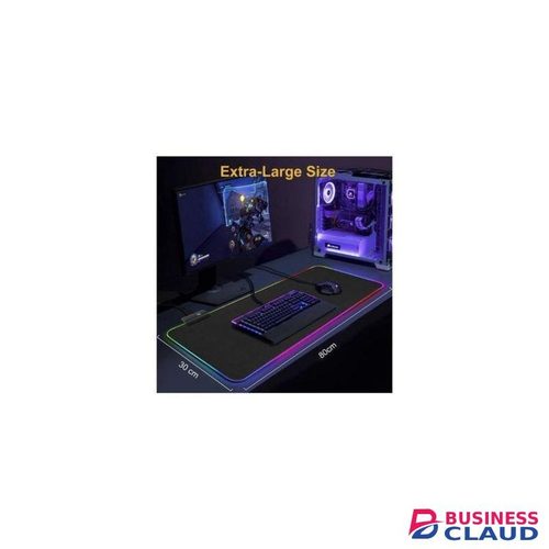 New Generation RGB Game Lighting Thickened Mouse Pad With Expansion Dock 300*800*4mm