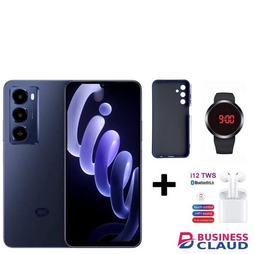 Itel CITY 100,IPS LCD DISPLAY,128GB ROM +UPTO 18GB RAM,DUAL SIM,5200MAH,13MP,90HZ,18W,FREE COVER,WATCH, & BUDS