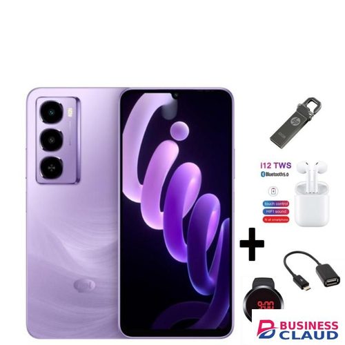 Itel CITY 100,IPS LCD DISPLAY 6.75",UPTO 18GB RAM +128GB ROM,DUAL SIM,13MP,5200MAH,90HZ,SLIM UNIBODY DESIGN, & CLASSY GIFTS