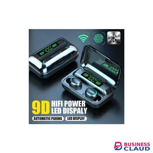 Bluetooth Earphones LED Dislpaly Hifi Stereo Sports Waterproof Noise Reduction Headphones With Mic