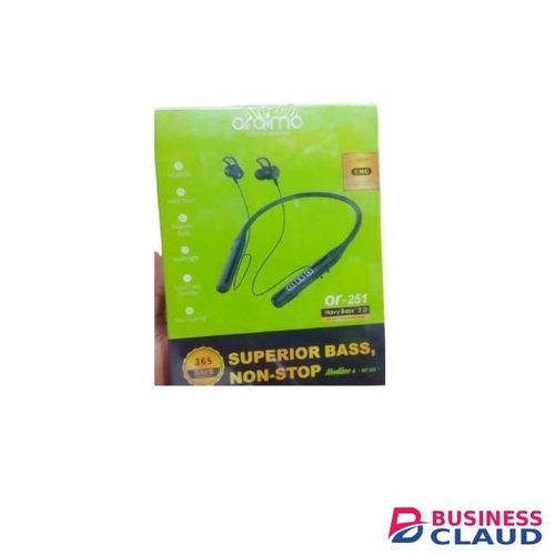 Oraimo Wireless Neckband Headphones With Call Vibration, Dual Device Connection, Noise Reduction & IPX4 Waterproof Design
