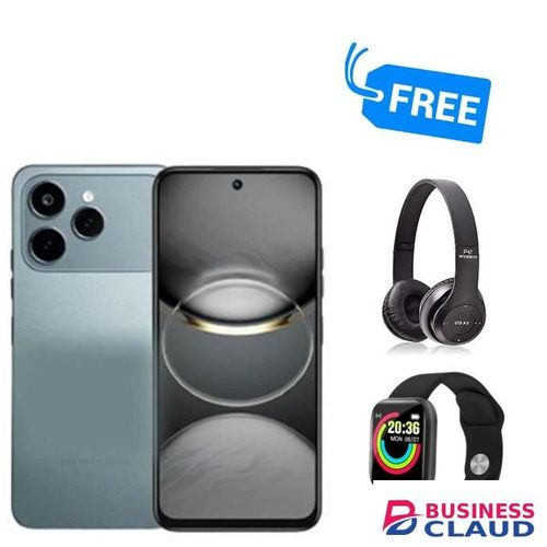 Tecno SPARK 40,IPS LCD DISPLAY 6.67" HD+,UPTO 8GB RAM +128GB ROM,5200MAH,DUAL SIM,50MP,120HZ,FREE HEADPHONES & SMART WATCH
