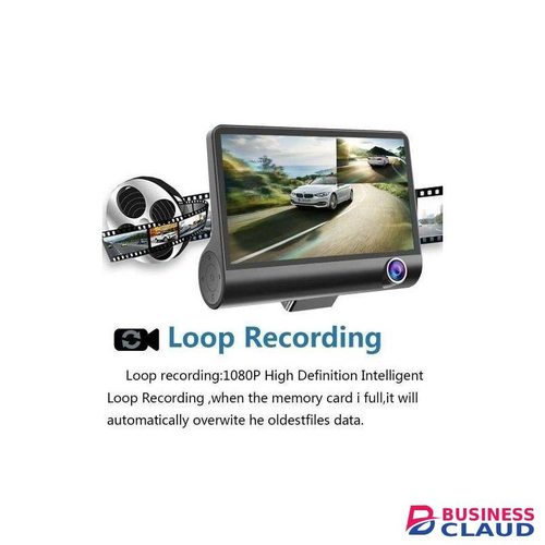 Full HD 1080P Car DVR With Rear Camera, WDR & G-Sensor For Total Vehicle Monitoring
