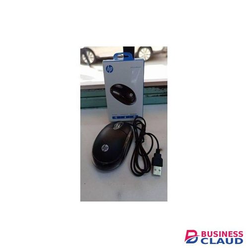 Optical Mouse Wired USB Optical Office Mouse - Black (Essential Series)