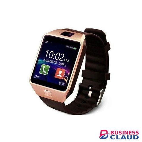 Smart2030 W007 Gold Waterproof Smartwatch With Camera, Music Player, And Sleep Monitoring
