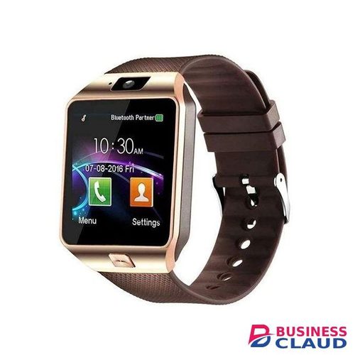 Smart2030 W007 Gold Smartwatch With SIM Card Slot, SD Card Support, And Sleep Monitoring