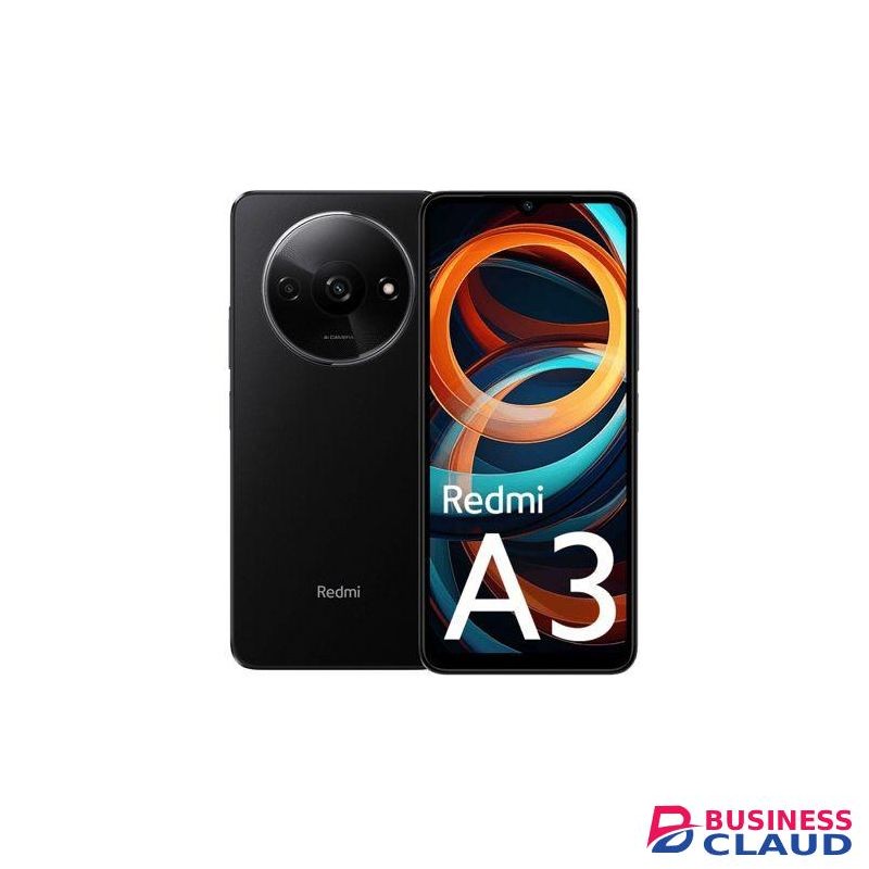 XIAOMI REDMI A3,6.71 IPS LCD DISPLAY,(4GB RAM/128GB ROM)Android 14 (8/0.5)MP + 5MP Selfie - 4G LTE - 5000mAh - Side Fingerprint,