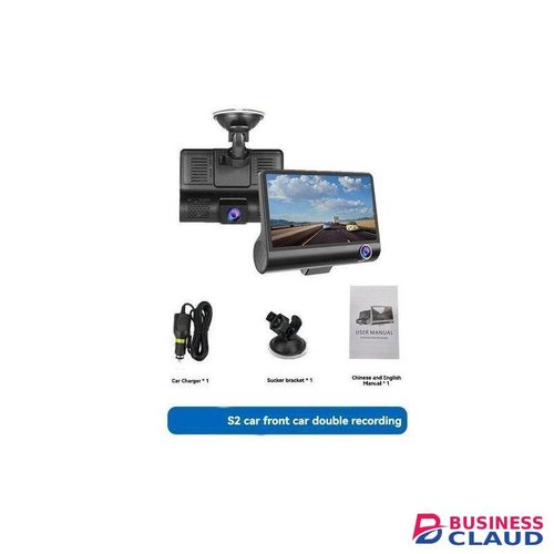 Full HD 1080P Vehicle BlackBox DVR - Triple Camera System With Front, Interior & Rear For Complete Vehicle Monitoring
