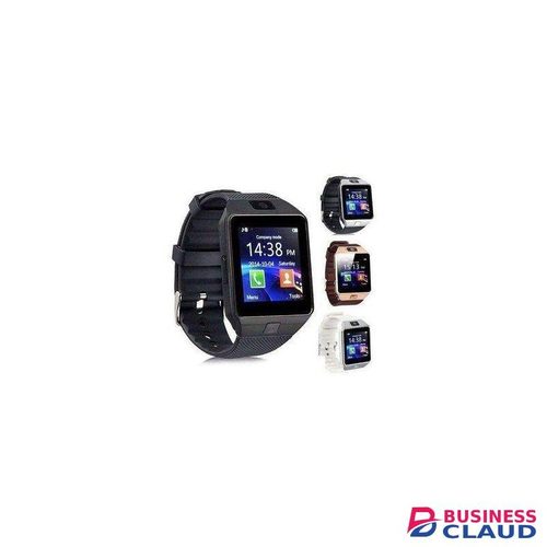 Smart2030 W007 Black Smartwatch With SIM Card Slot, Sports Tracker & Health Monitoring