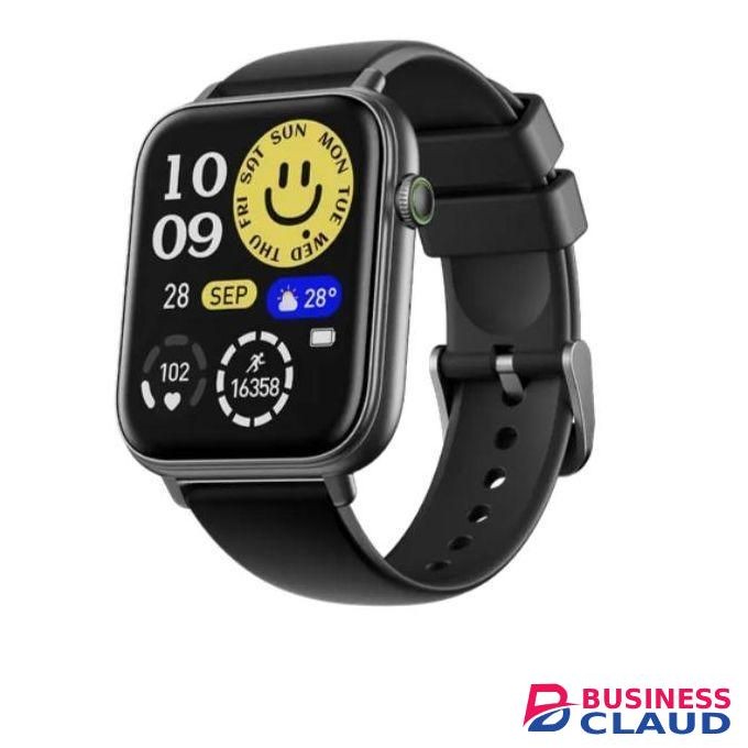 Oraimo Watch 6N 1.83'' Full Touch Color Screen Smart Watch, Blood Oxygen and Heart rate Monitor,Ip68 Waterproof - Black