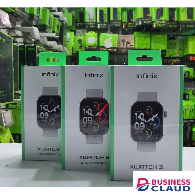 Infinix Xwatch 3 XW3 – 2.01" IPS Smartwatch with Sleek Display and Health Monitoring Tools