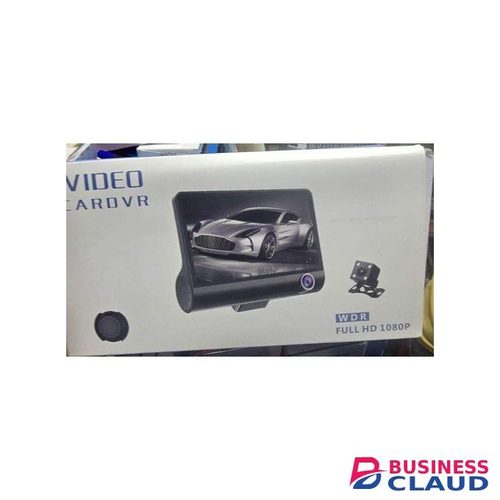 Full HD 1080P 3-Way Dashcam System With G-Sensor, Night Vision, And Rearview Assistance For Complete Car Monitoring