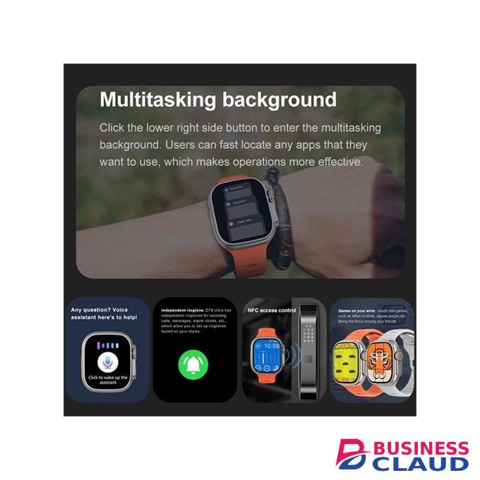 S9 Ultra3 MAX 2.2" IPS HD Full Touch Screen Smart Bluetooth Call Smartwatch