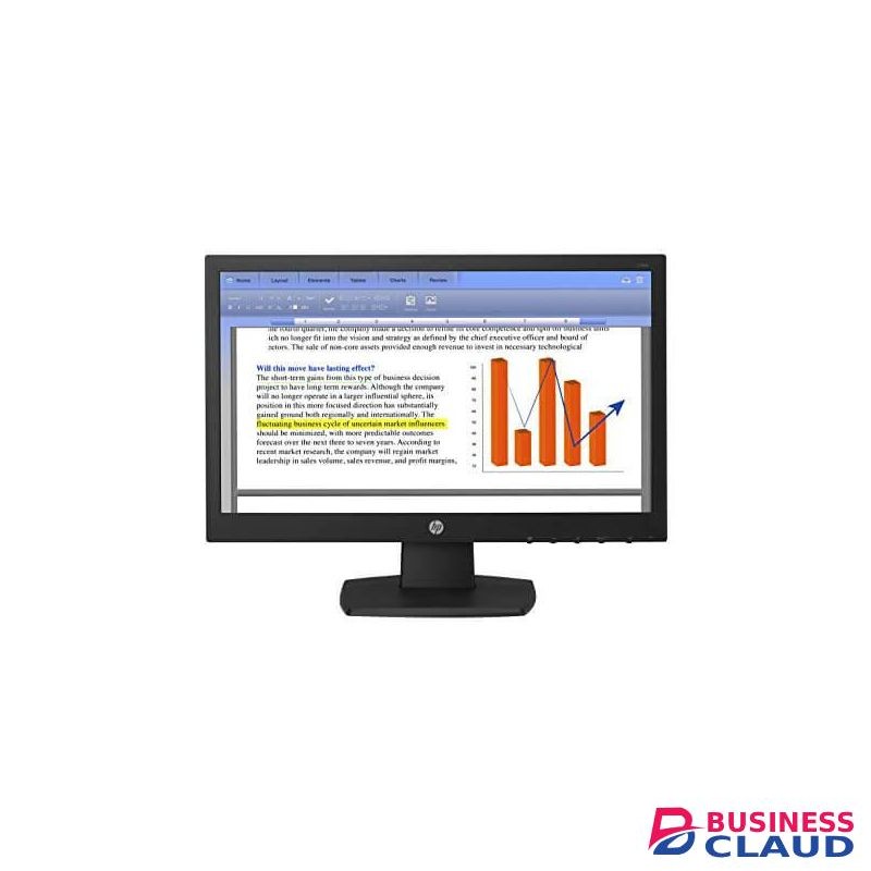 HP HD 18.5 Inch Wide Screen Desktop Monitor