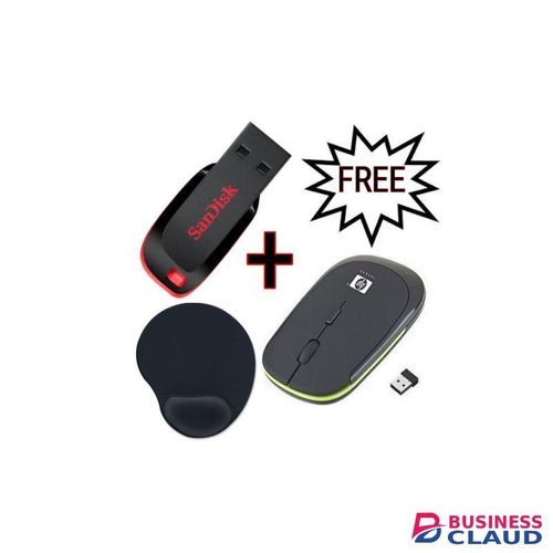 Sandisk USB Flash Disk 64GB + Free Mouse & Mouse Pad