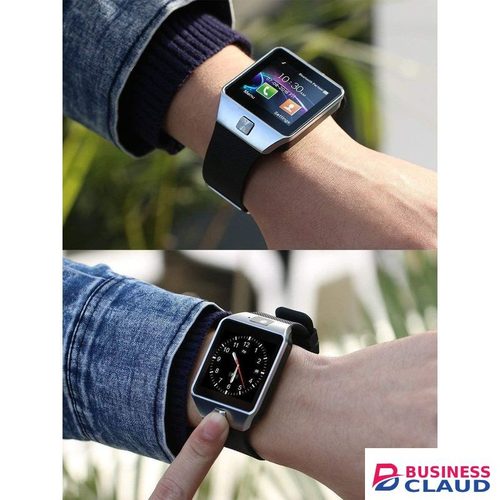 Smart 2030 Android Smart Watch Inclusive Movement Monitor, Sleep Monitor, Anti Theft Camera with Bluetooth Support (Silver)