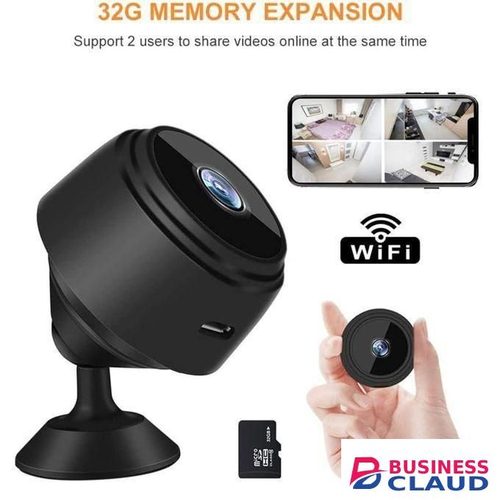 A9 Home Mini Camera, Security Camera With Video WiFi, Night Vision Nanny Cam Home Security Surveillance Baby Monitor, Outdoor Monitor For Pets Home Security Camera Support Connectivity
