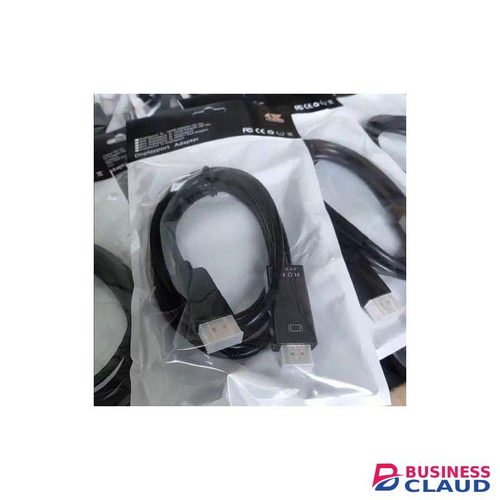 DP to HDMI Cable – 1.8M Full HD 1080P Adapter for Monitor, Projector & TV