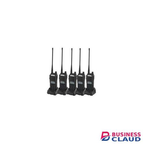 Baofeng 5Pcs Pack-UV-82 Radio Call Walkie Talkie, 10Km Long Range Portable 2-Way Radio With Rechargeable Battery