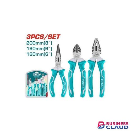 TOTAL THT1K0301 3 Pcs pliers set