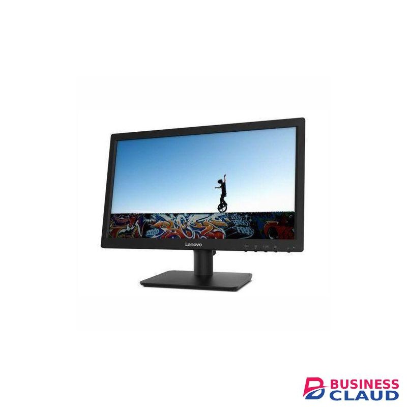 Lenovo D19-10 Monitor, 18.5", WLED, 60Hz, Anti-glare, HDMI 1.4, VGA, Black