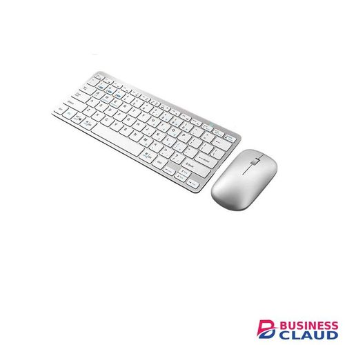 Small Keyboard And Mouse Set Bluetooth Compatible Slim Rechargeable USB Keyboard Mouse Combo
