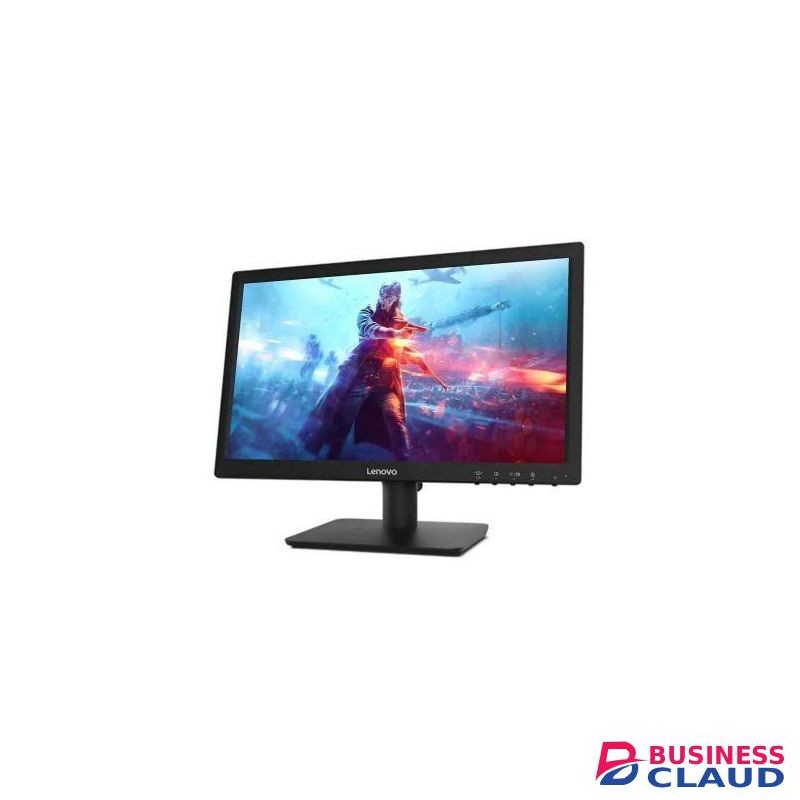 Lenovo D19-10 18.5" HD Monitor, Black Color, Connectivity : VGA, HDMI 1.4 - 61E0KCT6EU