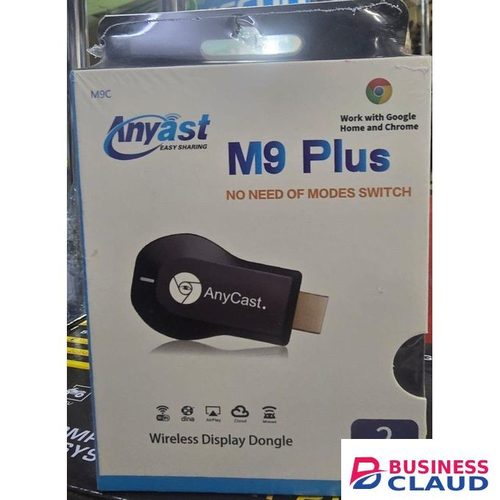 Anycast M9 Plus Dual-Core Wireless HDMI Display Adapter – Screen Casting for TV, Monitor, and Projector