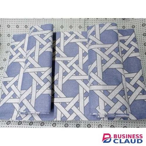 Fashion Cotton bedsheets set;2 pcs bedsheets, 2 pillow cases-Blue pattern