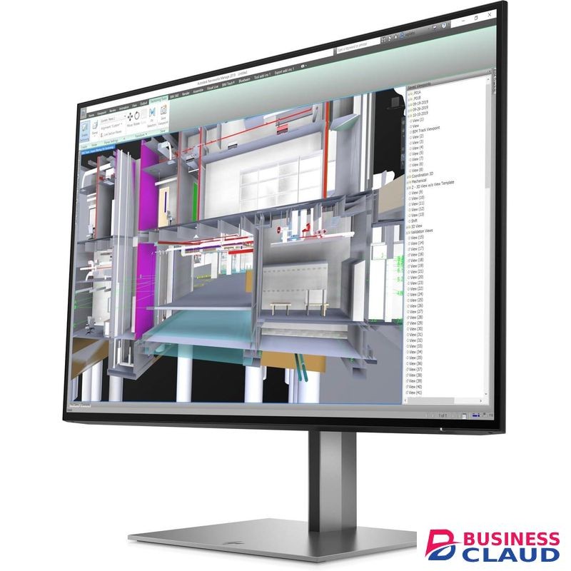 HP Z24u G3 WUXGA USB-C Display - Turbo Silver