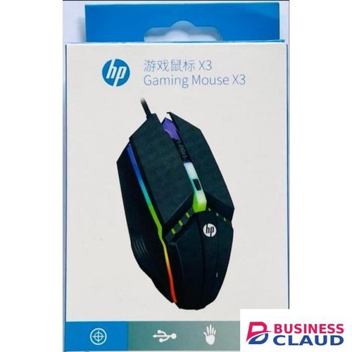 HP Gaming Mouse X3 – RGB Wired Gaming Mouse
