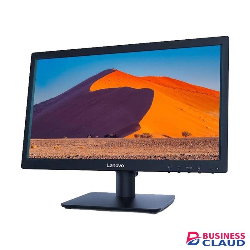 Lenovo D19-10 18.5" HD Monitor, Black Color, Connectivity : 1 VGA, 1 HDMI 1.4 - 61E0KCT6EU