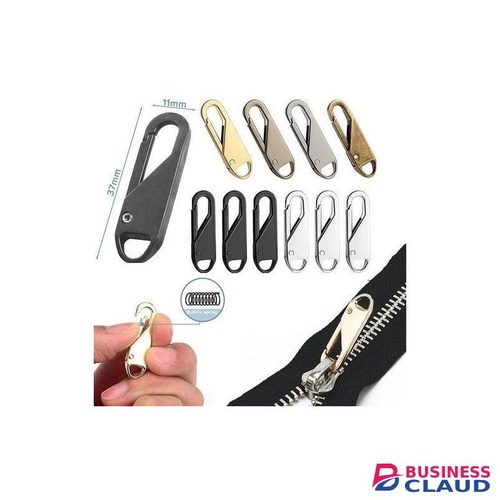 2Pcs Zipper Puller,replacement, Detachable Zipper Slider for Clothing Jackets Luggage Backpacks Purses