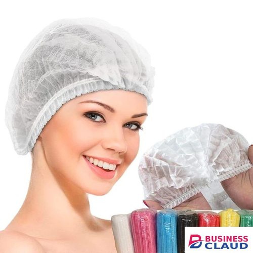 100pcs 19" Disposable Non Woven Hair Nets