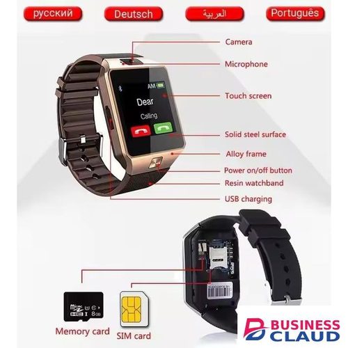 W007 Smartwatch Full Touch Screen Fitness Tracker Heart Rate Monitor