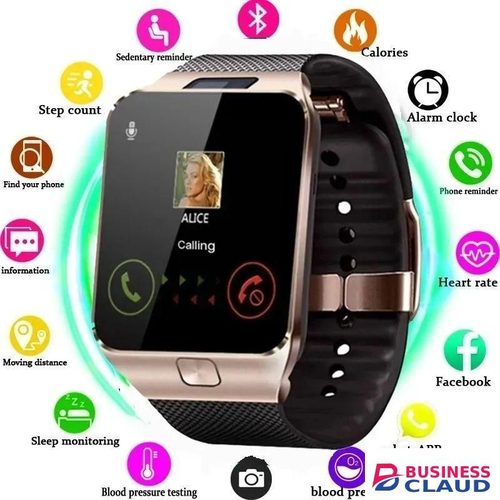 W007 Smartwatch Touch Screen Fitness Tracker Heart Rate Monitor